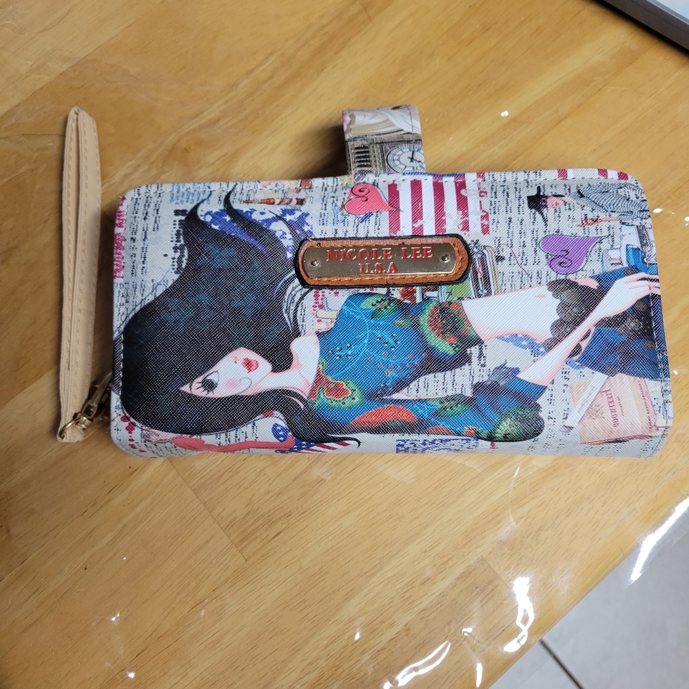 Nicole Lee wristlet wallet